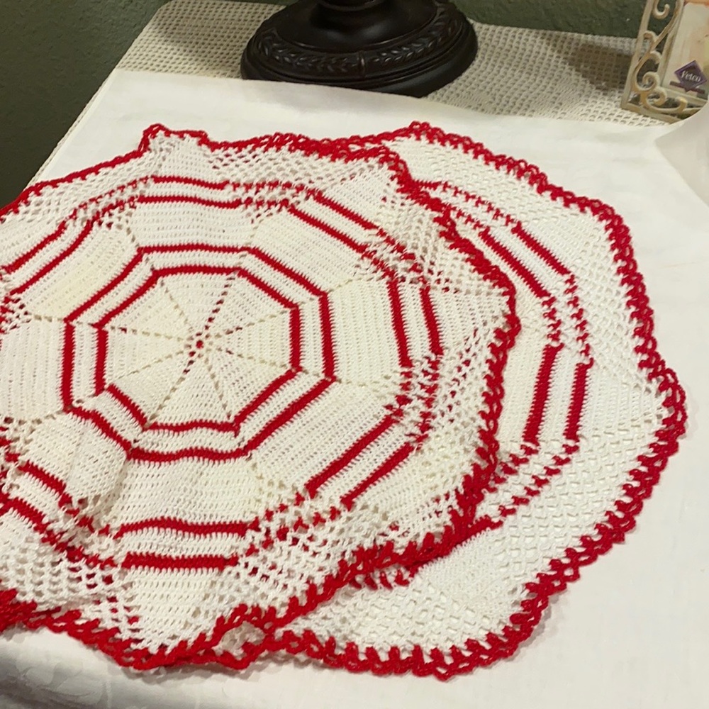Crochet Doilies -Set of 2 - Picture 5 of 5